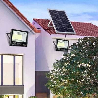 100W Solar Led Flood Outdoor Remote Control Aluminum Security Led Solar Flood Light
