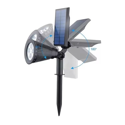 2-in-1 Installation Solar Light for Garden and Backyard Landscaping