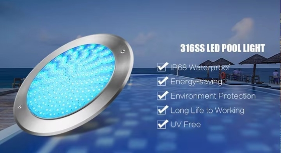 DC12V 24V 18w 24w 35w Outdoor Waterfall Multi Color rgb underwater wall mounted swimming ip68