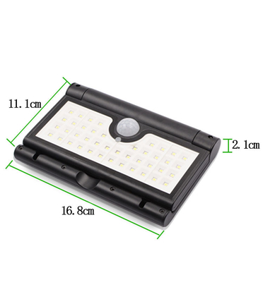 150lm/w Foldable Solar Street Lamp with 6-8 Hours Charging Time and IP65 Rating