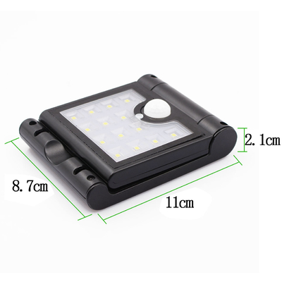 IP65 Weatherproof Solar Garden Light with 1W PET Laminated Solar Panel