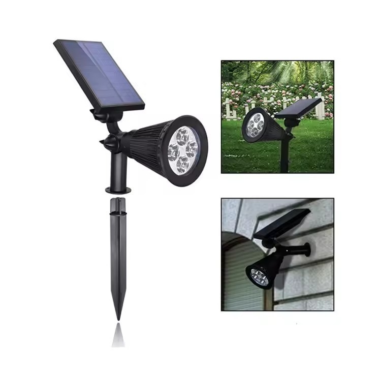 2-in-1 Installation Solar Light for Garden and Backyard Landscaping