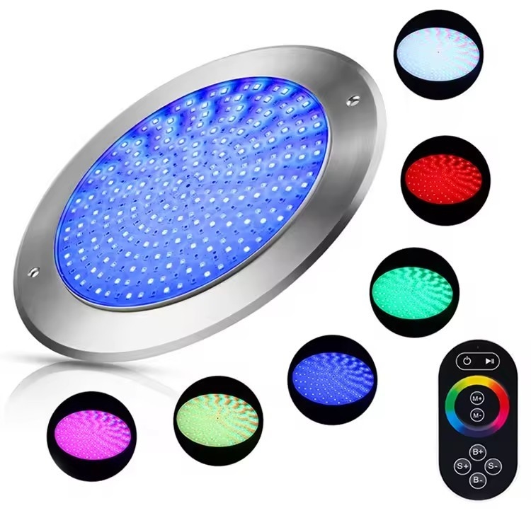 DC12V 24V 18w 24w 35w Outdoor Waterfall Multi Color rgb underwater wall mounted swimming ip68