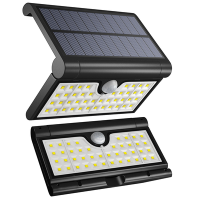 Lumen Outdoor Security Solar Light With 2W 42 LED Motion Sensor